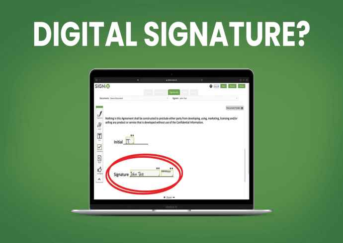 What is a digital signature?