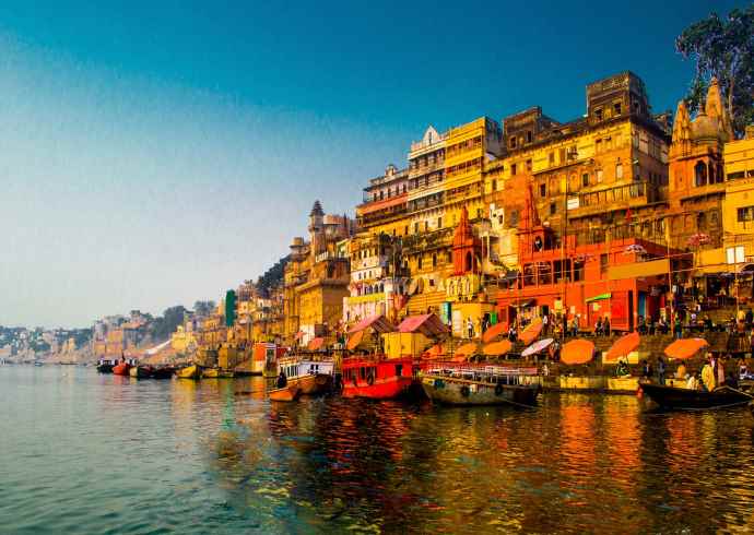 What is the significance of the holy river Ganges (Ganga) in India?