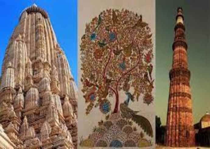 .भारतीय संस्कृति में वास्तुकला के क्या अद्भुत उदाहरण हैं?
