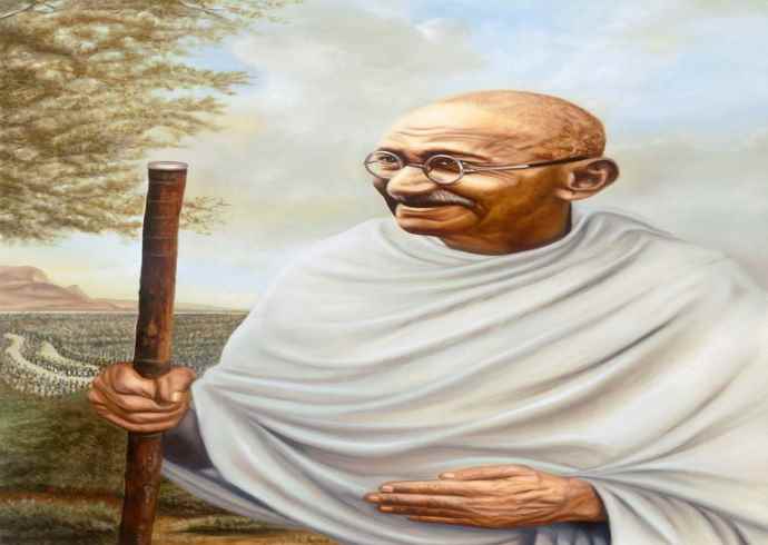 Who was Mahatma Gandhi, and what role did he play in Indian history?