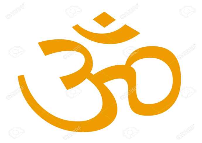 What is the meaning of the Hindu symbol 