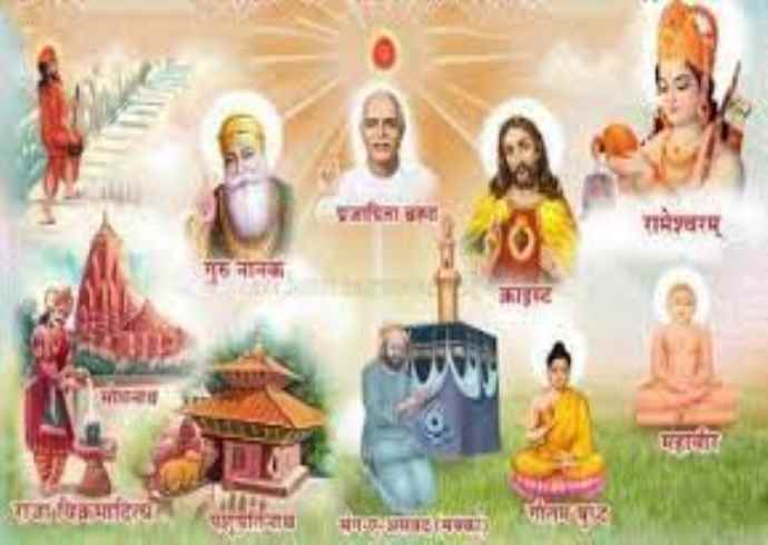 भारतीय संस्कृति में धर्म के अलग-अलग प्रचारक कौन-कौन हैं?