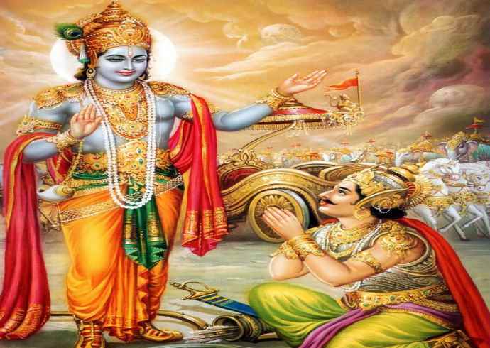 Who is Lord Krishna, and what is the Bhagavad Gita?