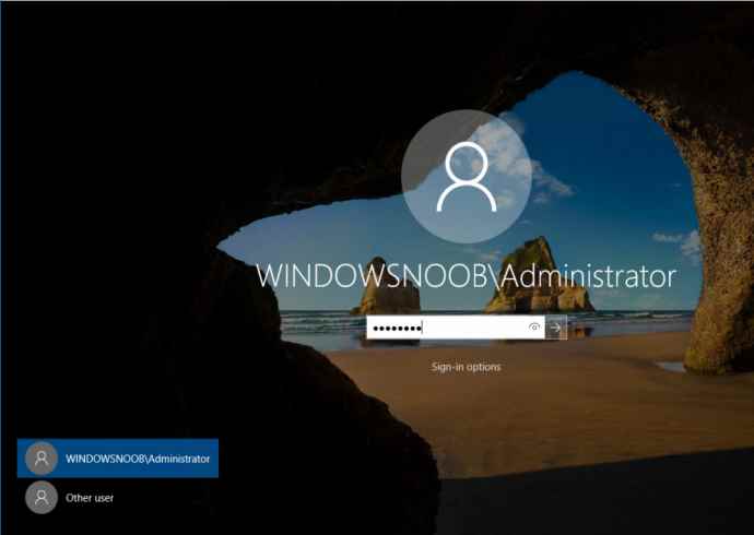 forget/reset windows password