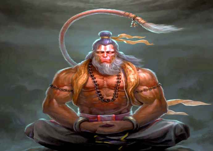 Who is Hanuman, and what is his role in Hindu mythology?