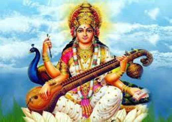 Who is Goddess Saraswati, and what is her significance in Hinduism?