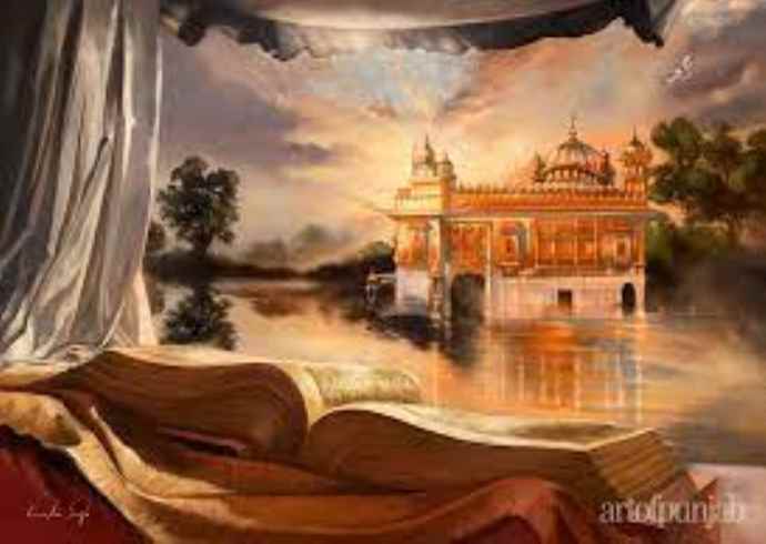 How is Punjabi art expressed through paintings and sculptures